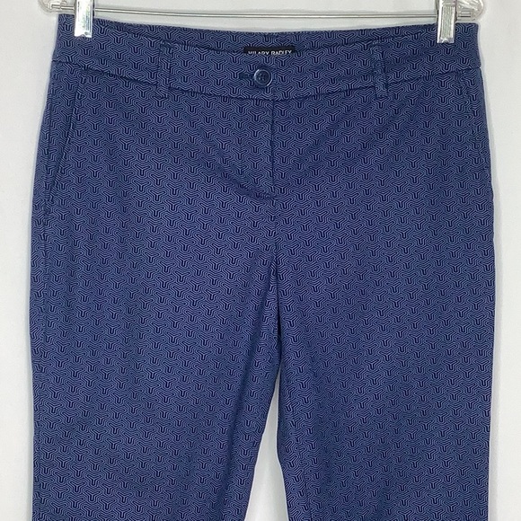 Hilary Radley Geometric Print Capri Pants Size 6 - Picture 3 of 15